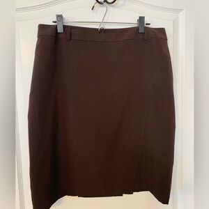 Dressbarn Chocolate Pencil Skirt